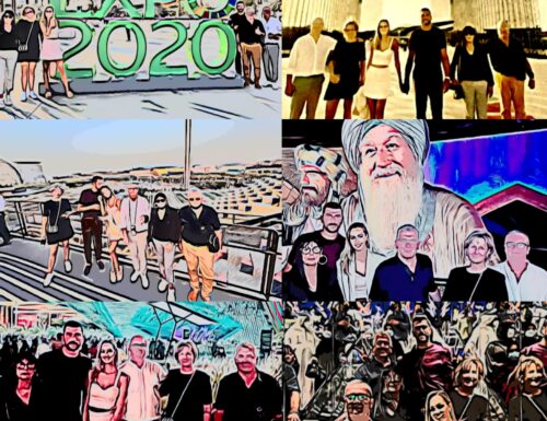 GRAZIANO & VIKY E I GENITORI AL EXPO 2020 A DUBAI